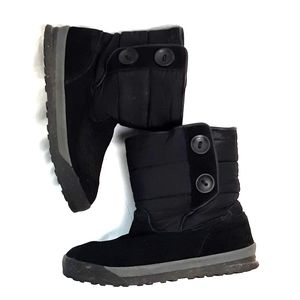 Lands End suede low commuter insulated boots